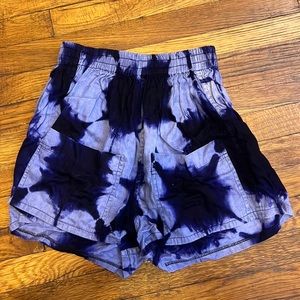 Umbro flowy tie dye shorts